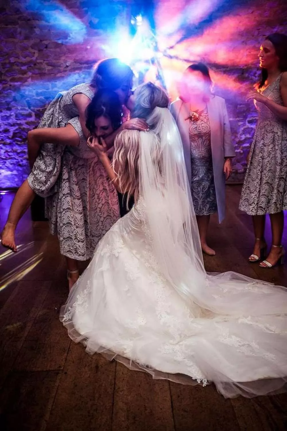 Her Bridesmaid in Wedding Photo
