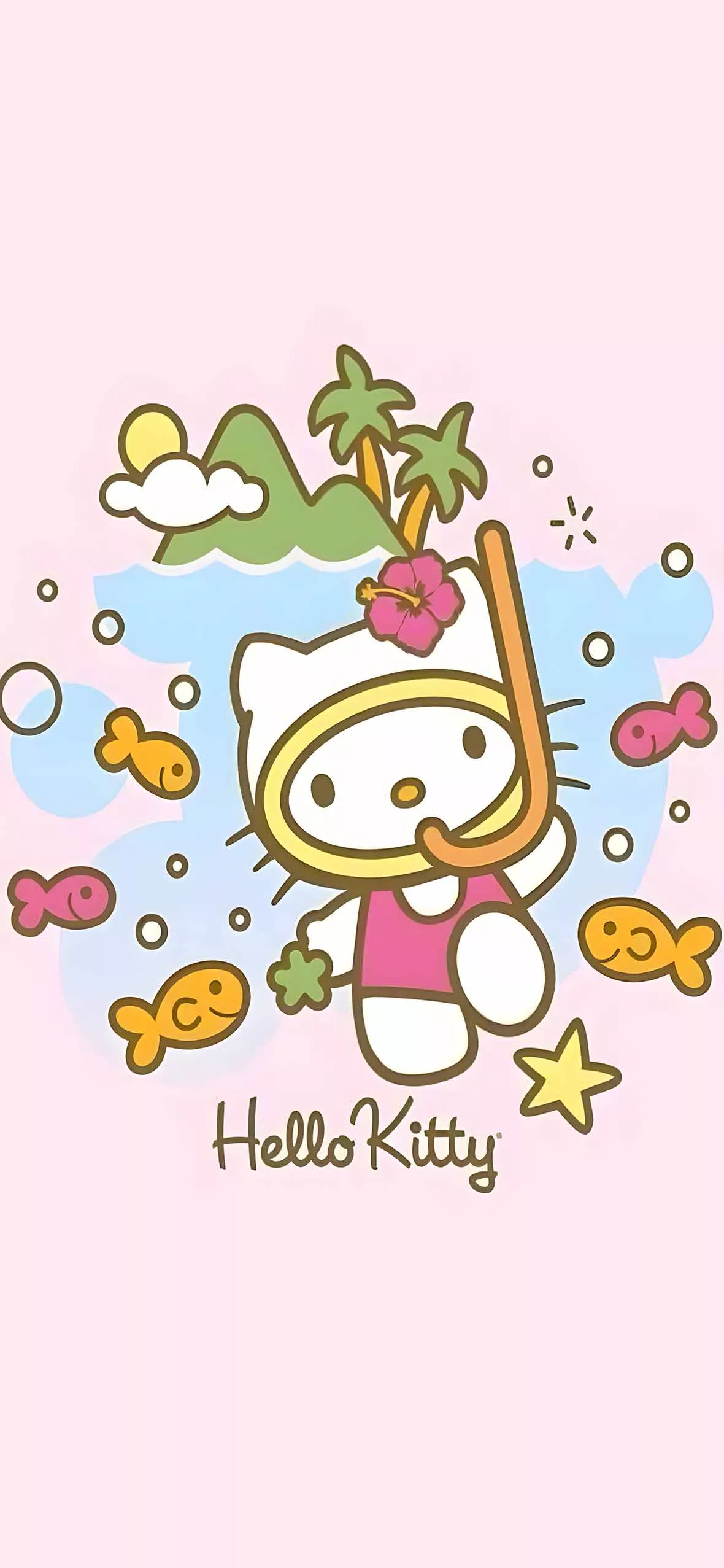 Hello Kitty Tropical Snorkeling