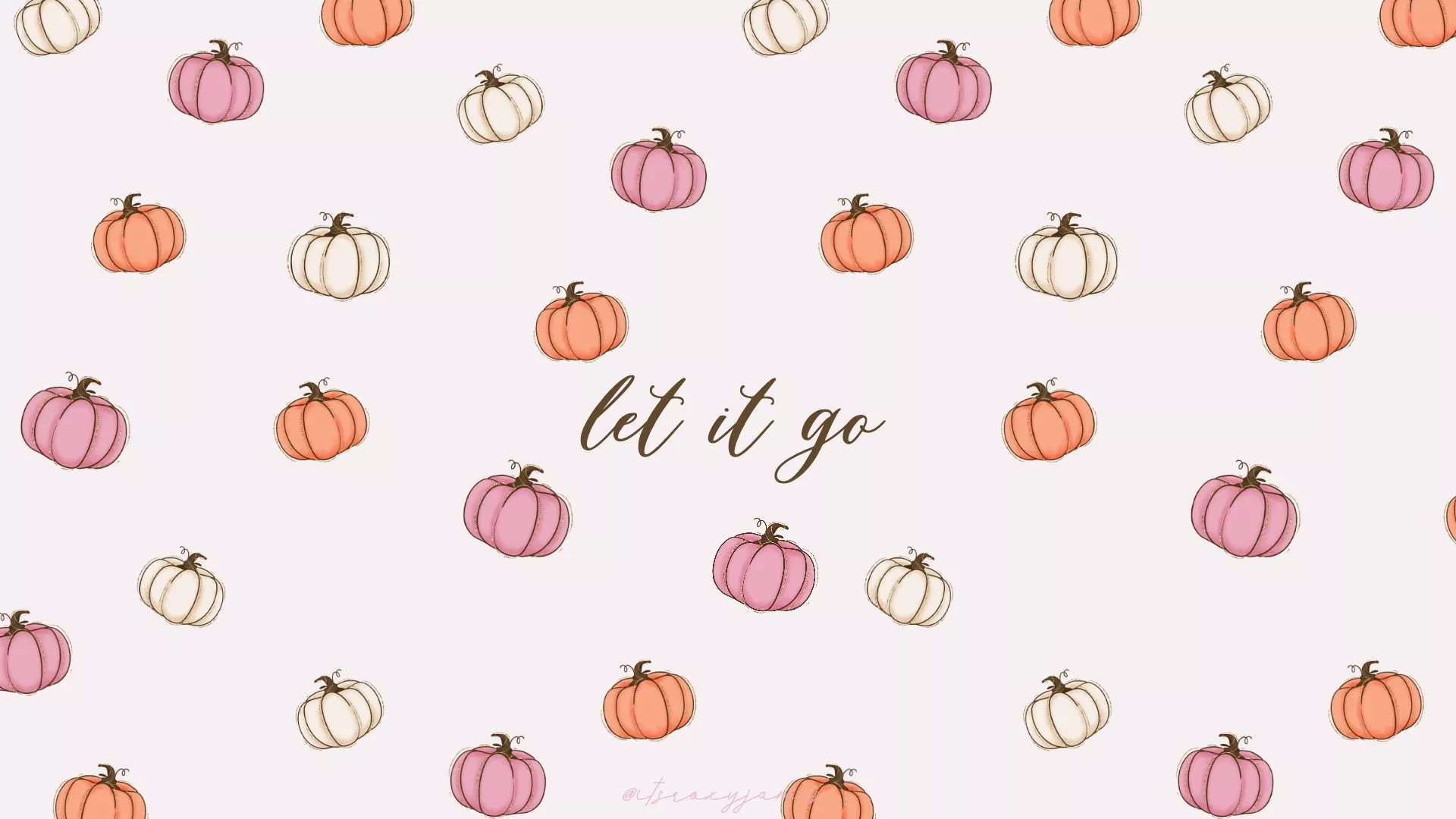 FREE Fall Phone Wallpaper- Pretty Pumpkin Wallpaper