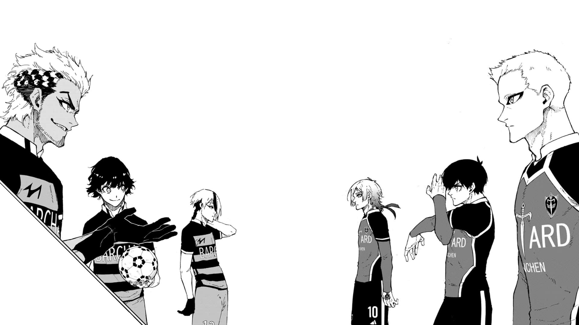 Blue Lock Manga Wallpaper