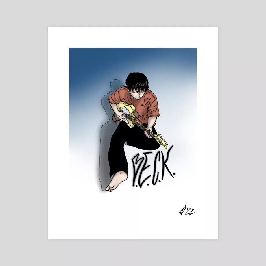 BECK, an art print