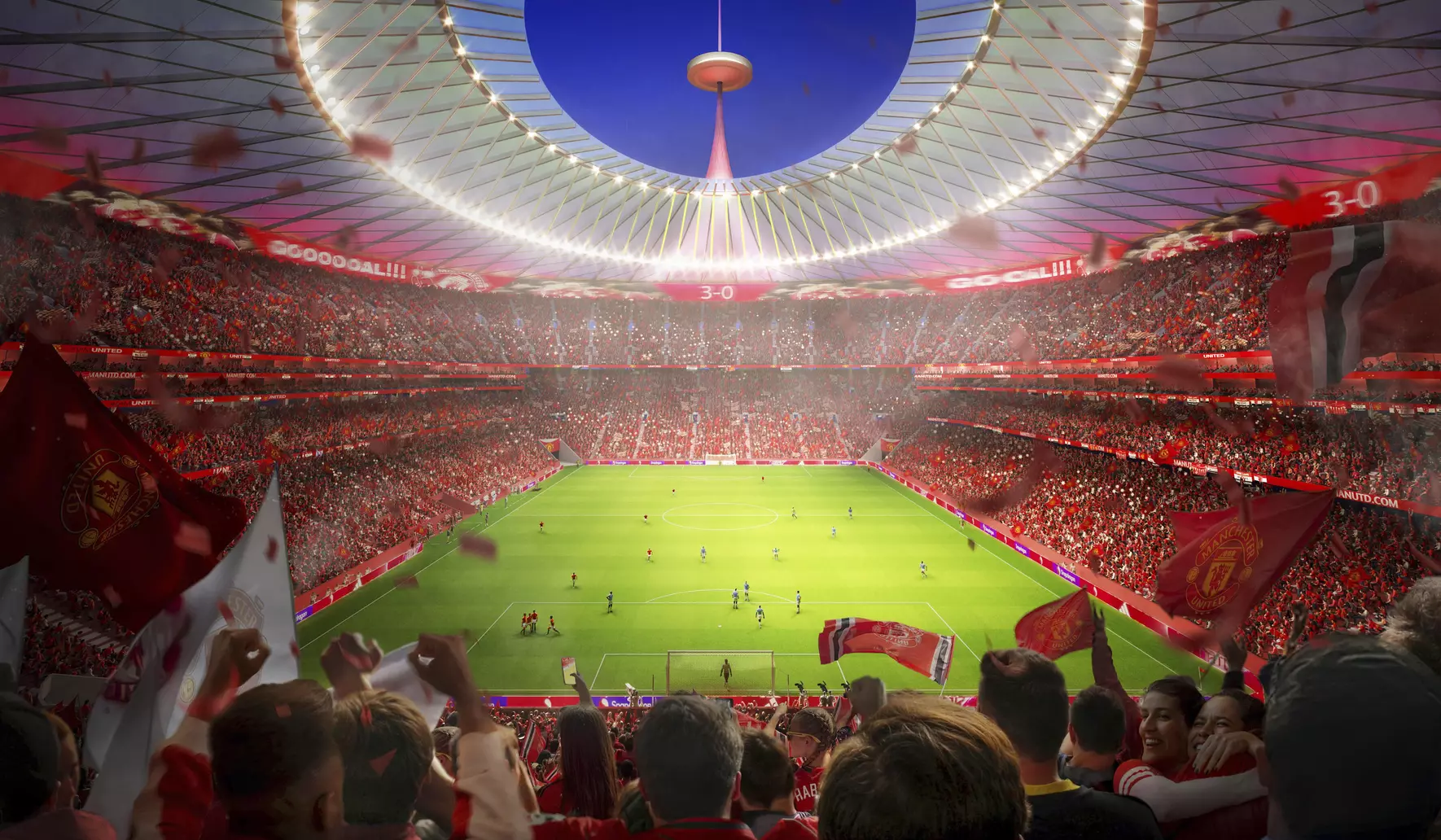 arena to replace Old Trafford
