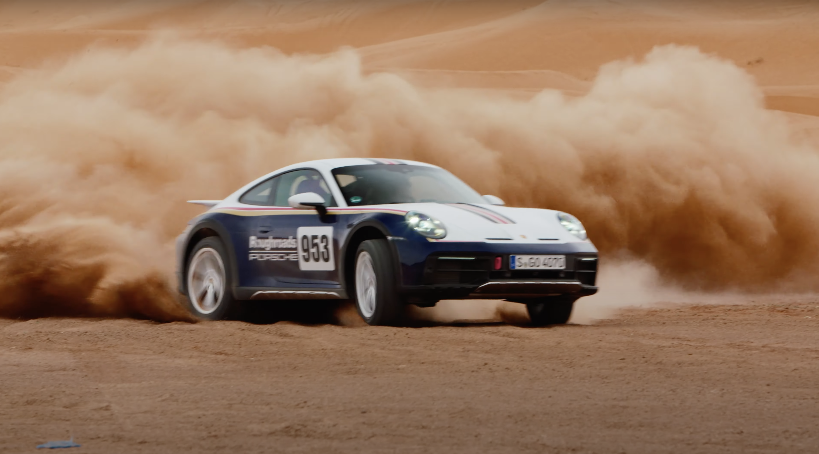 Porsche 911 Dakar First Drives Are