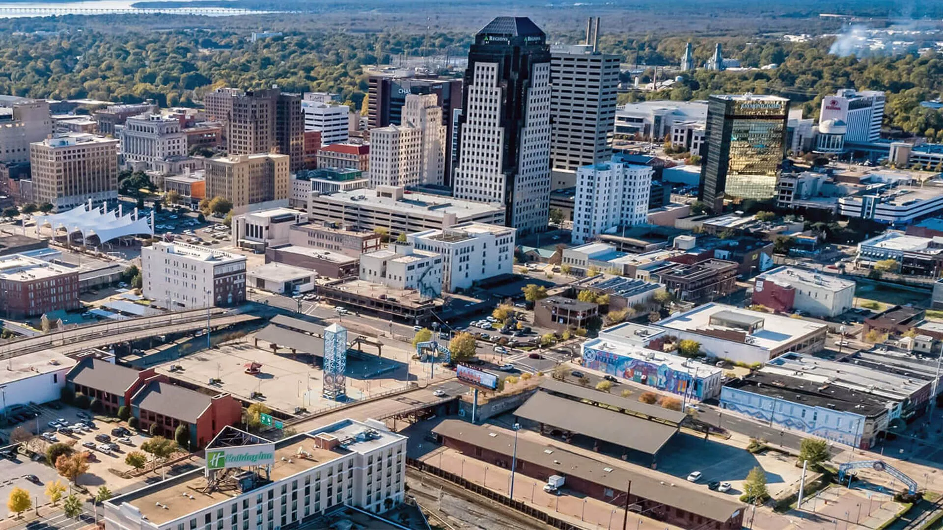 Shreveport, Louisiana Aerial