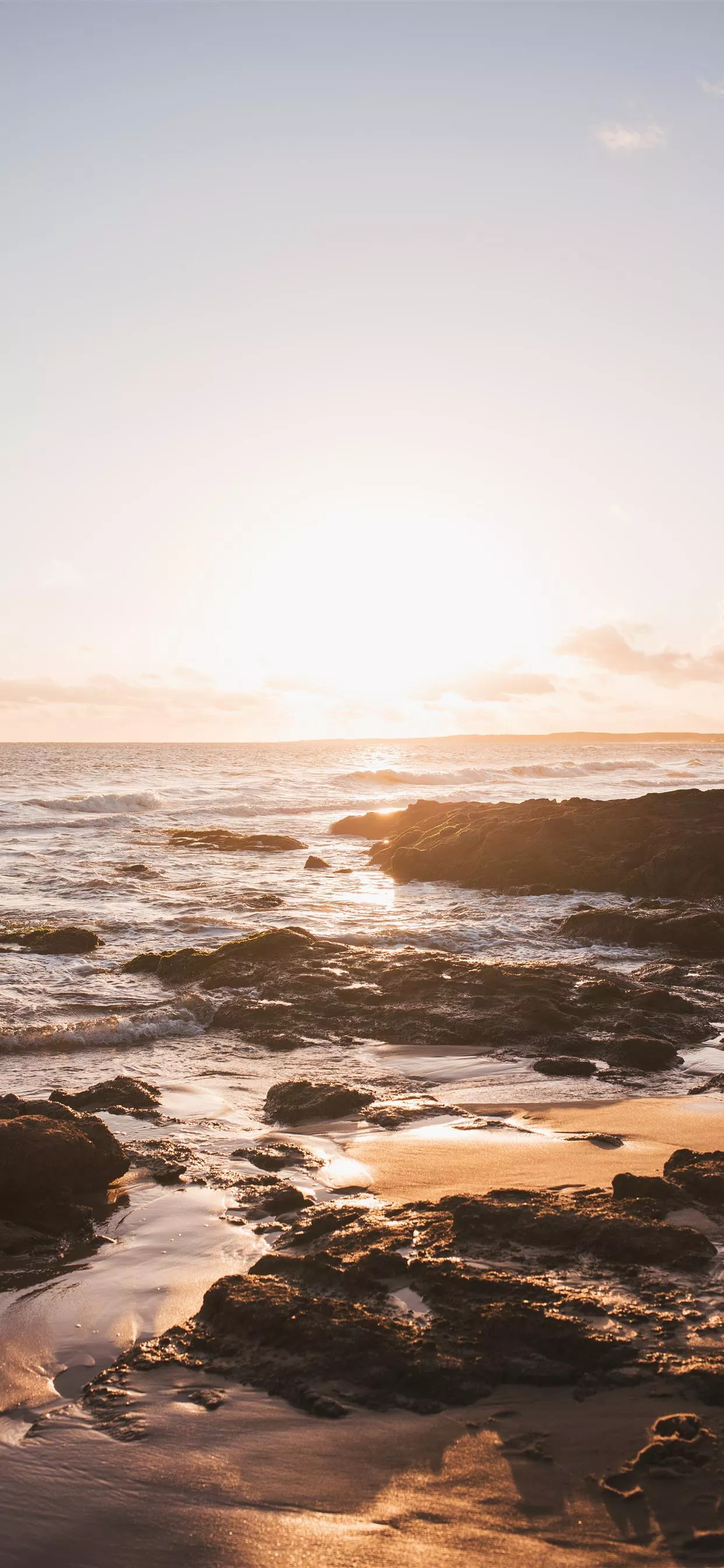 Golden hour iPhone X Wallpaper Free