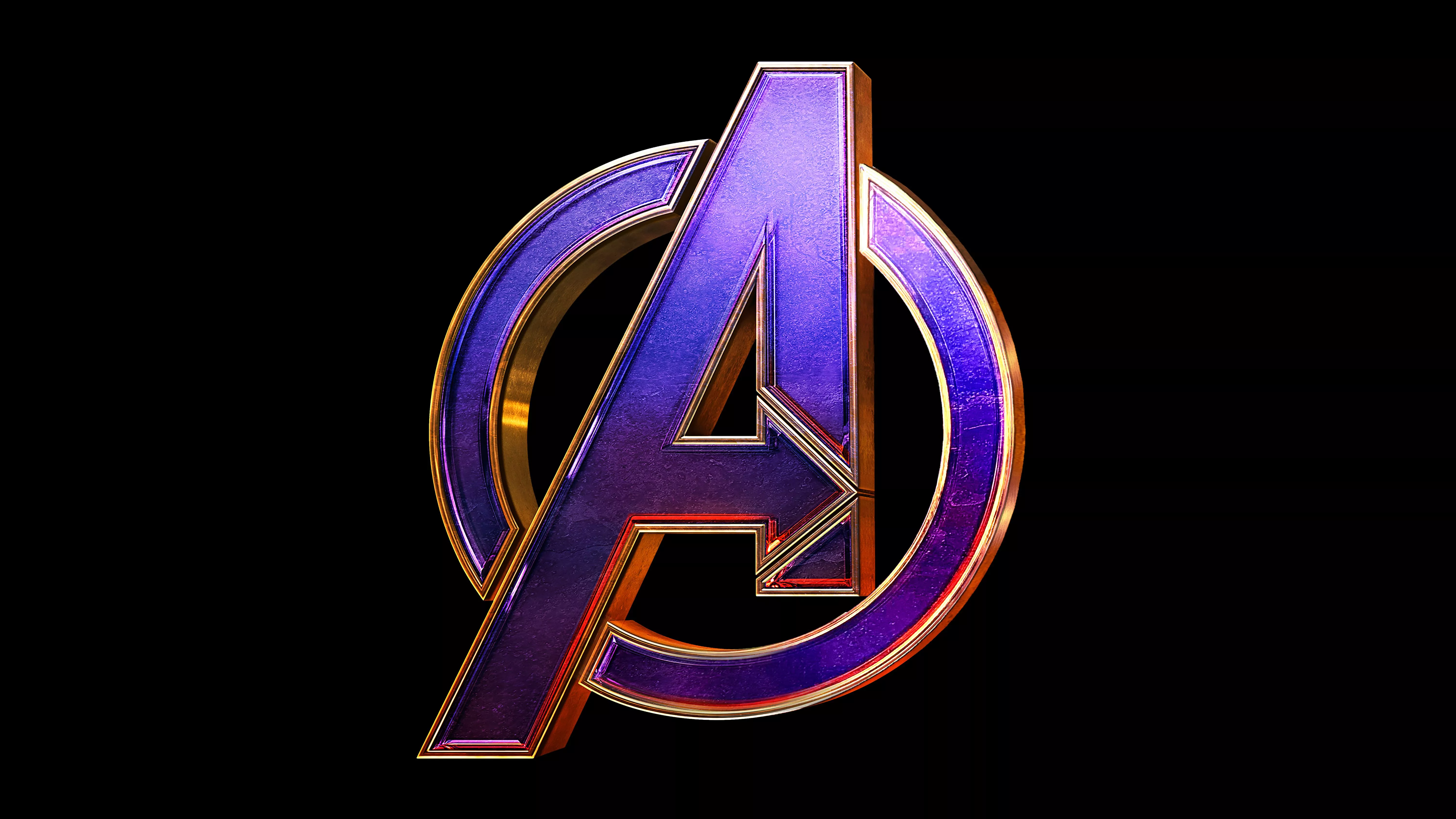 Avengers EndGame 4K Ultra HD Logo Wallpaper