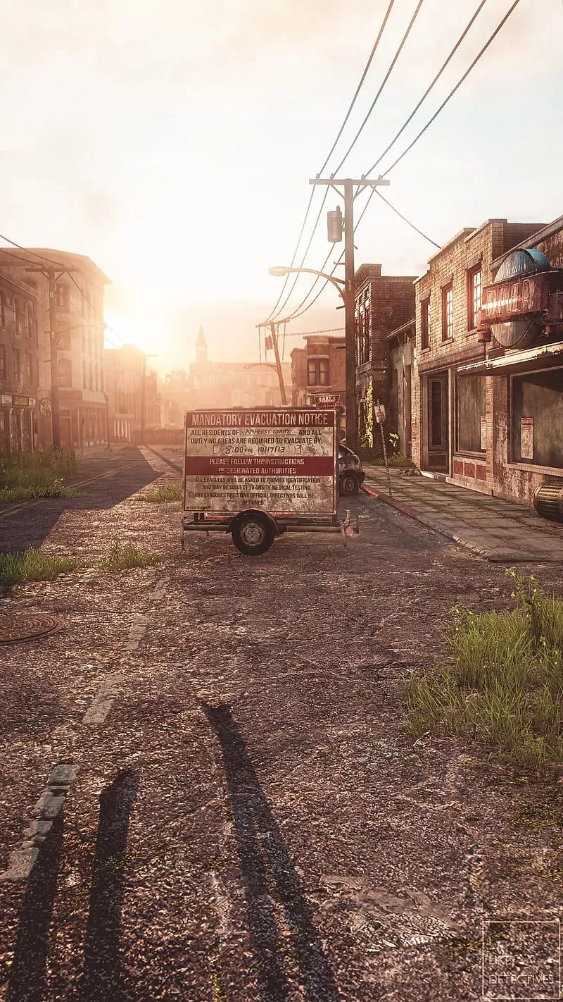 The Last Of Us, city, games, playstation, ps4, tlou, urban, HD phone wallpaper