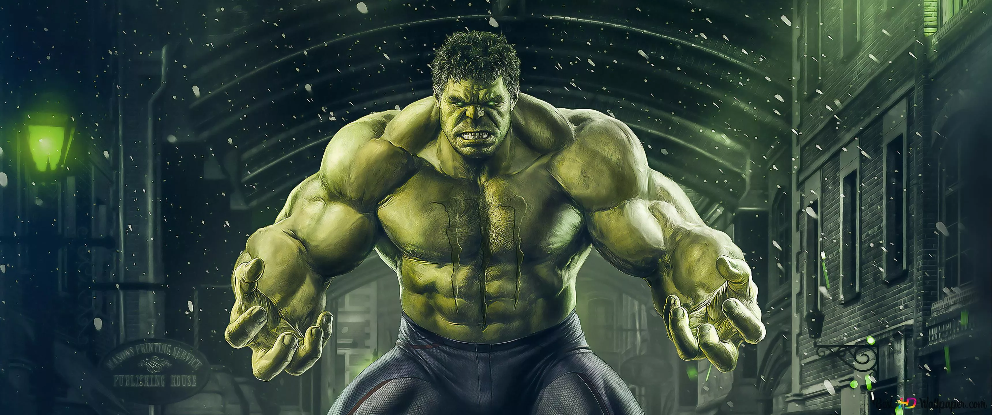 Hulk With His Anger 4K wallpaper download