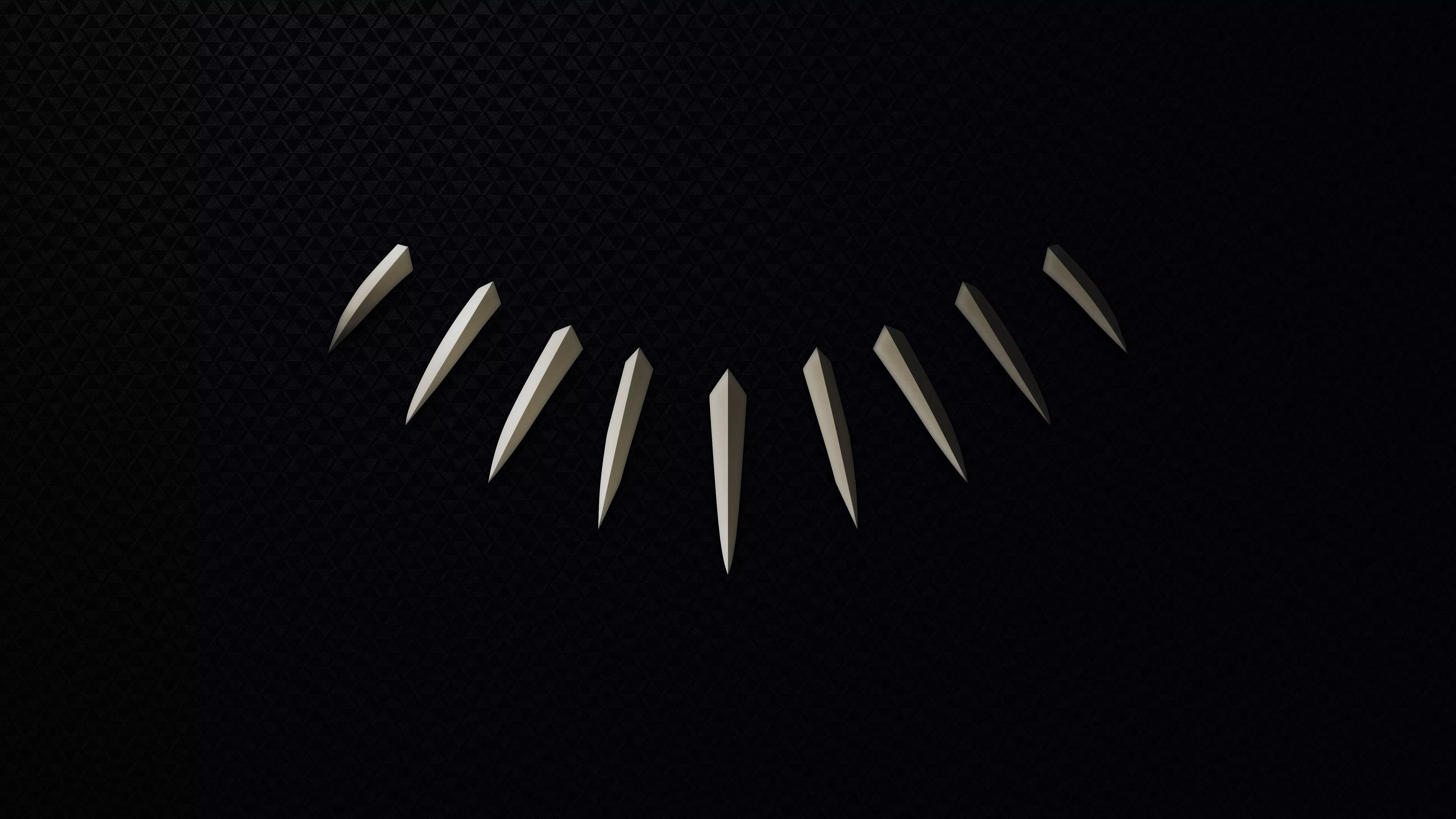 Minimal Black Panther 4k Neck Art