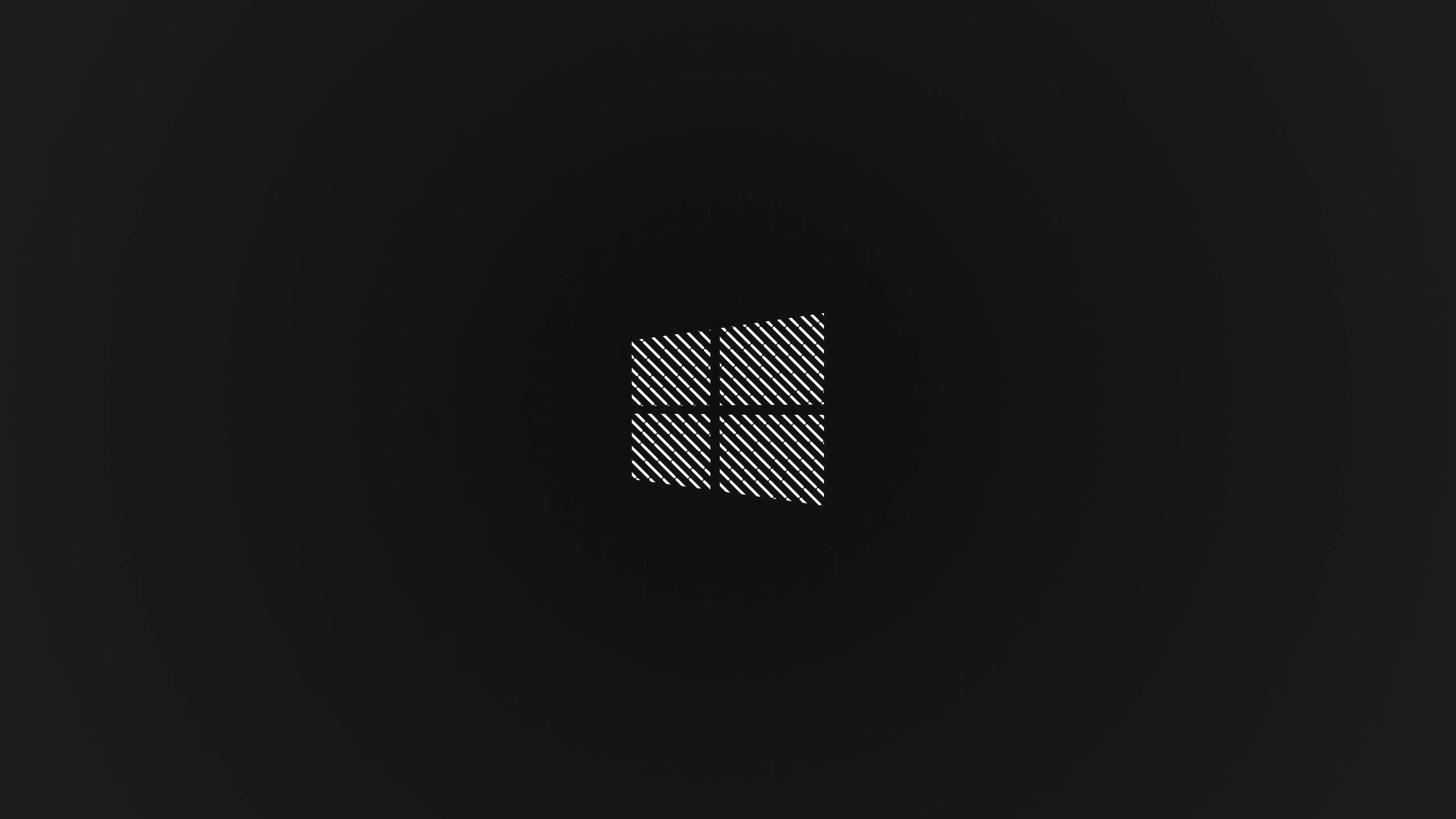Windows 11 Dark Minimal 5k Wallpaper, HD
