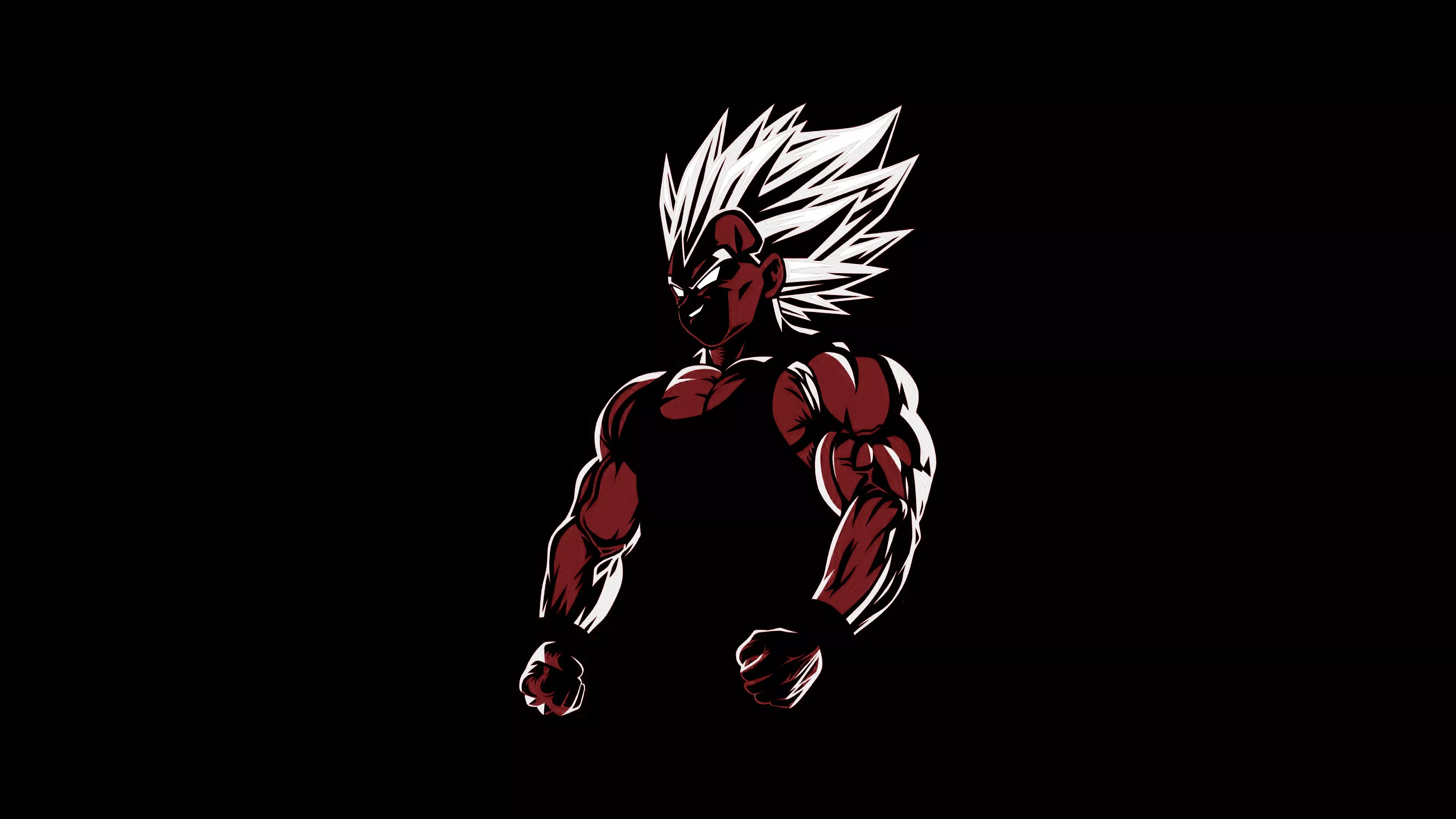 Goku Black Minimal Art Wallpaper, HD