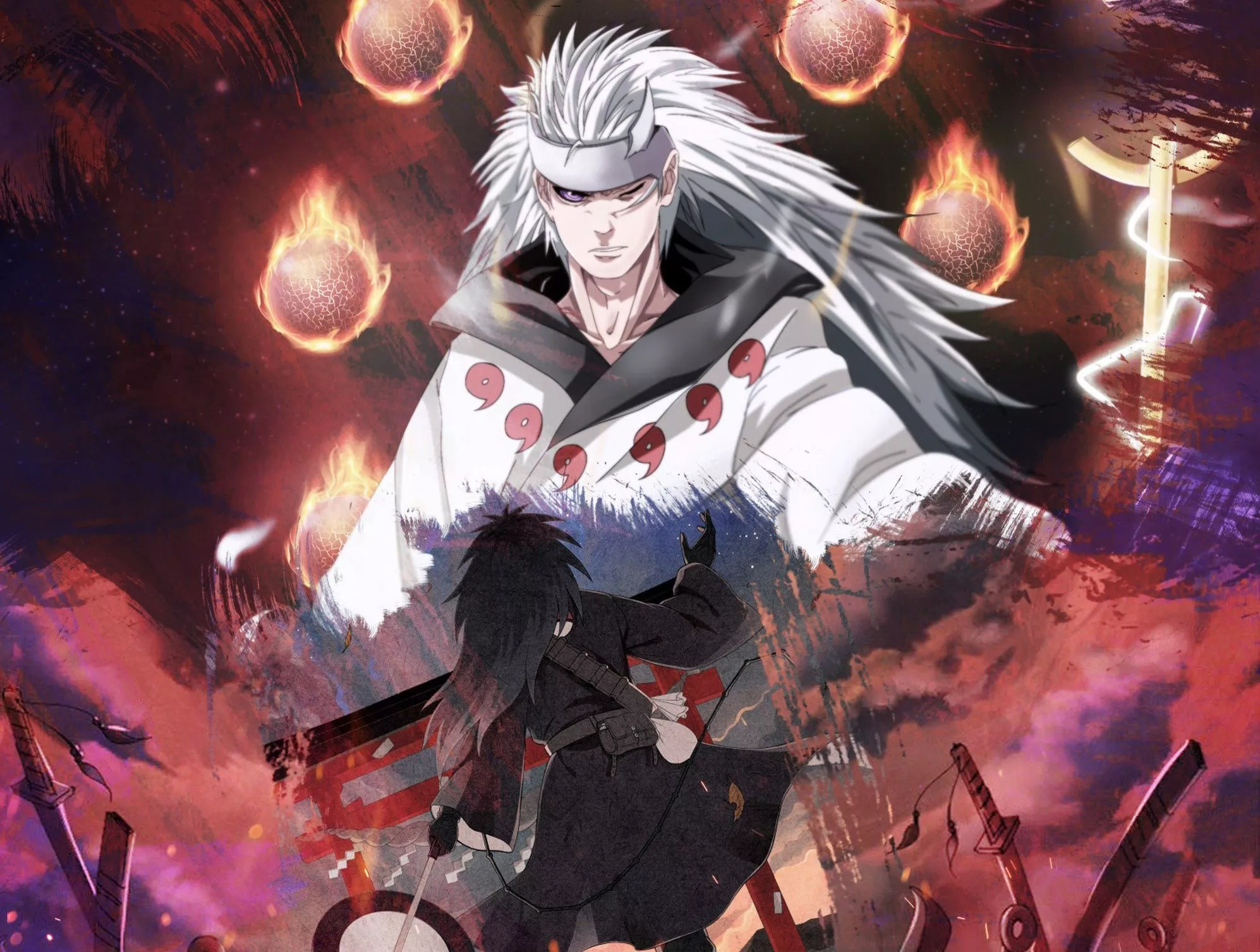 Wallpaper Naruto, Naruto, Madara Uchiha