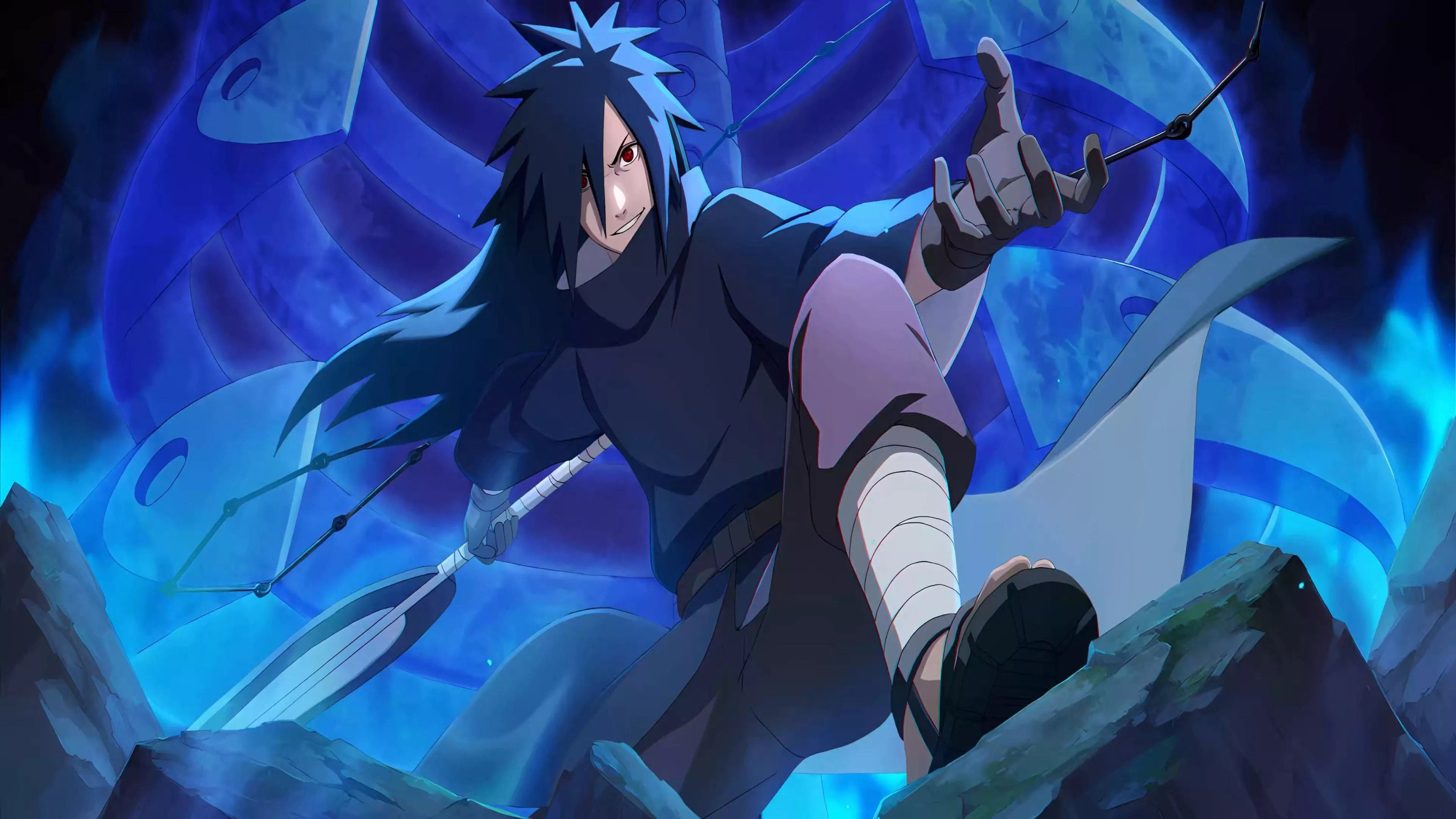 Madara Uchiha Sage of War Live Wallpaper