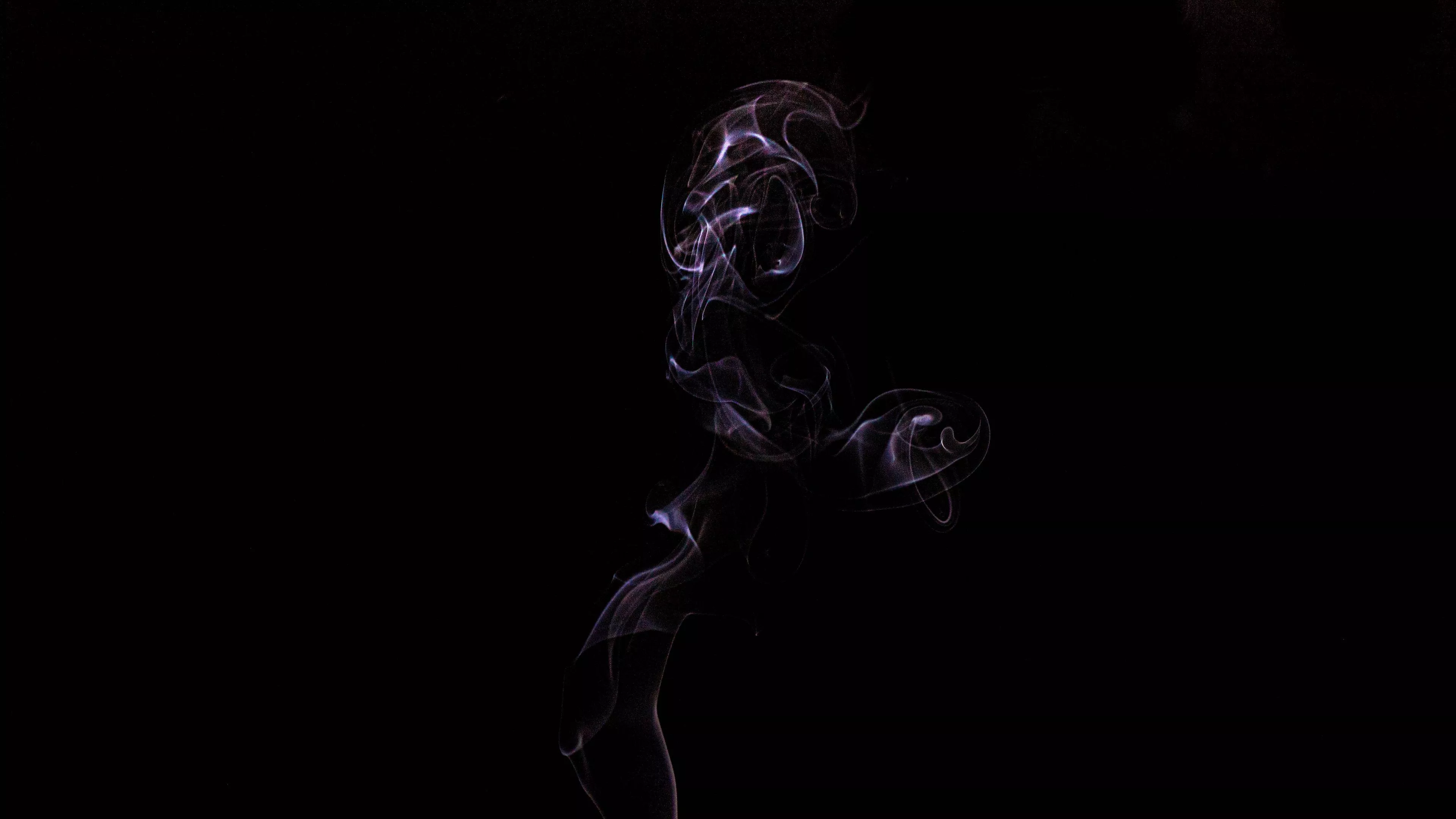 Download wallpaper 3840x2160 smoke