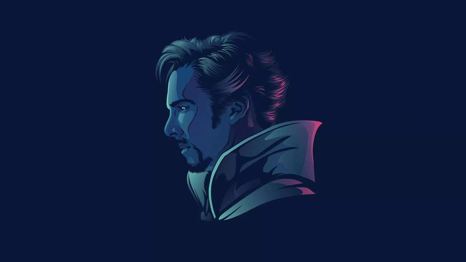 Doctor Strange Minimalist Wallpaper