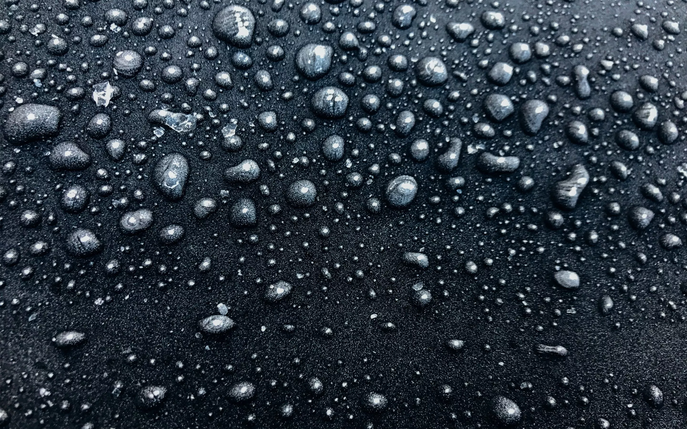 Droplets Wallpaper 4K, Frozen, Tarmac