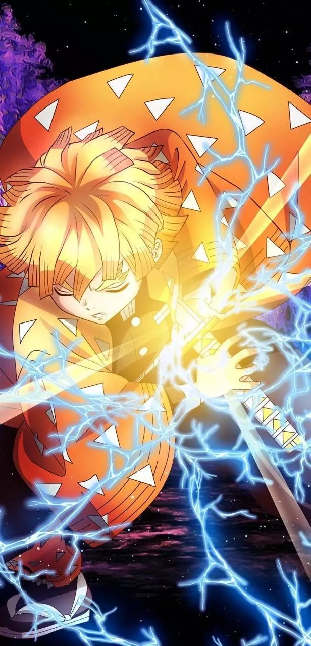 Zenitsu Agatsuma 4K wallpaper