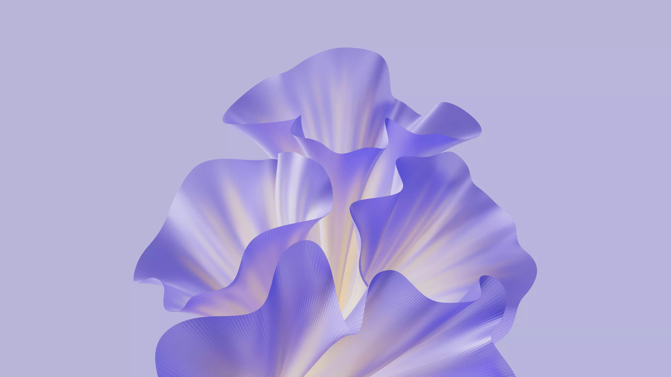 Purple aesthetic Wallpaper 4K, Floral