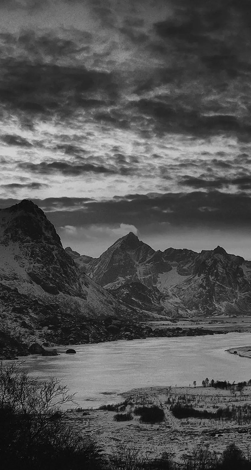 Dark Nature iPhone, Dark Scenery HD phone wallpaper