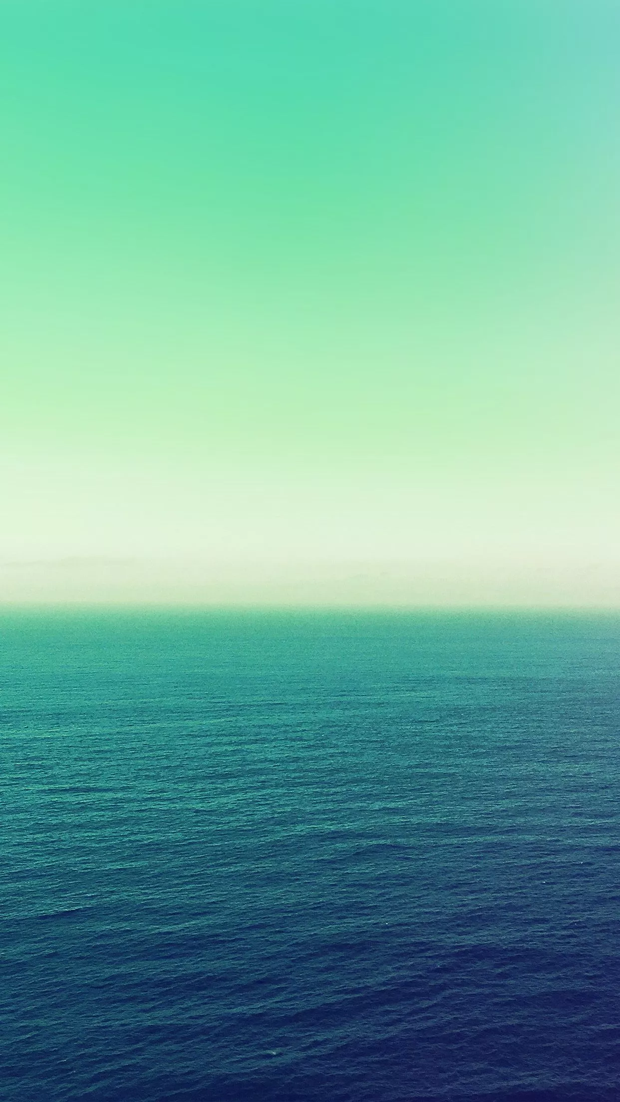 Calm Sea Green Ocean Water Summer
