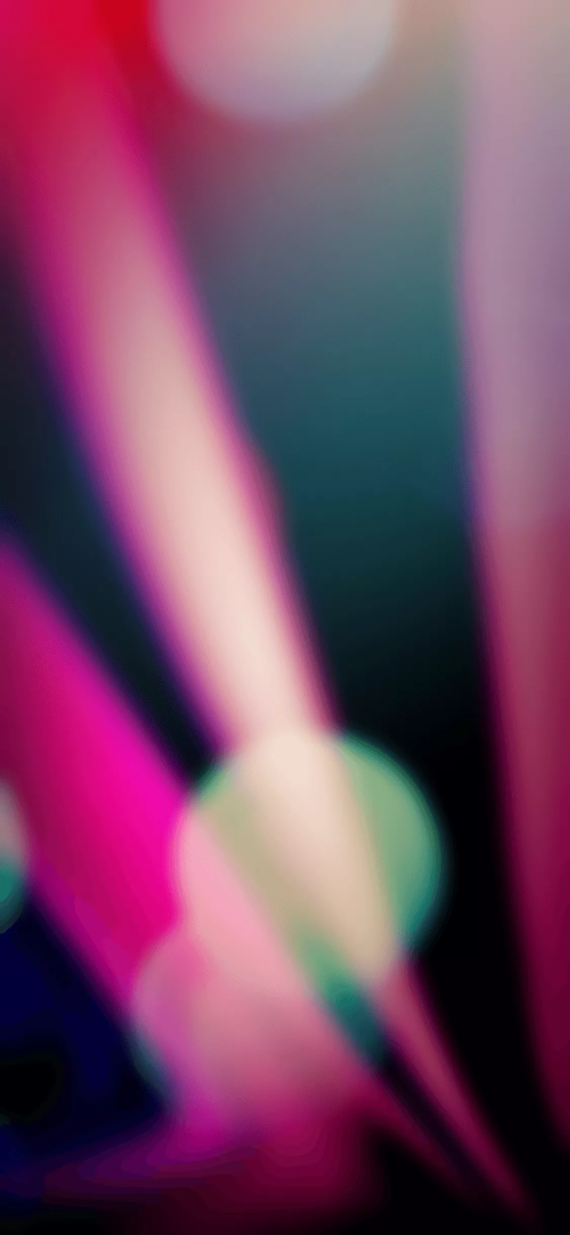 colorful geometry and bokeh