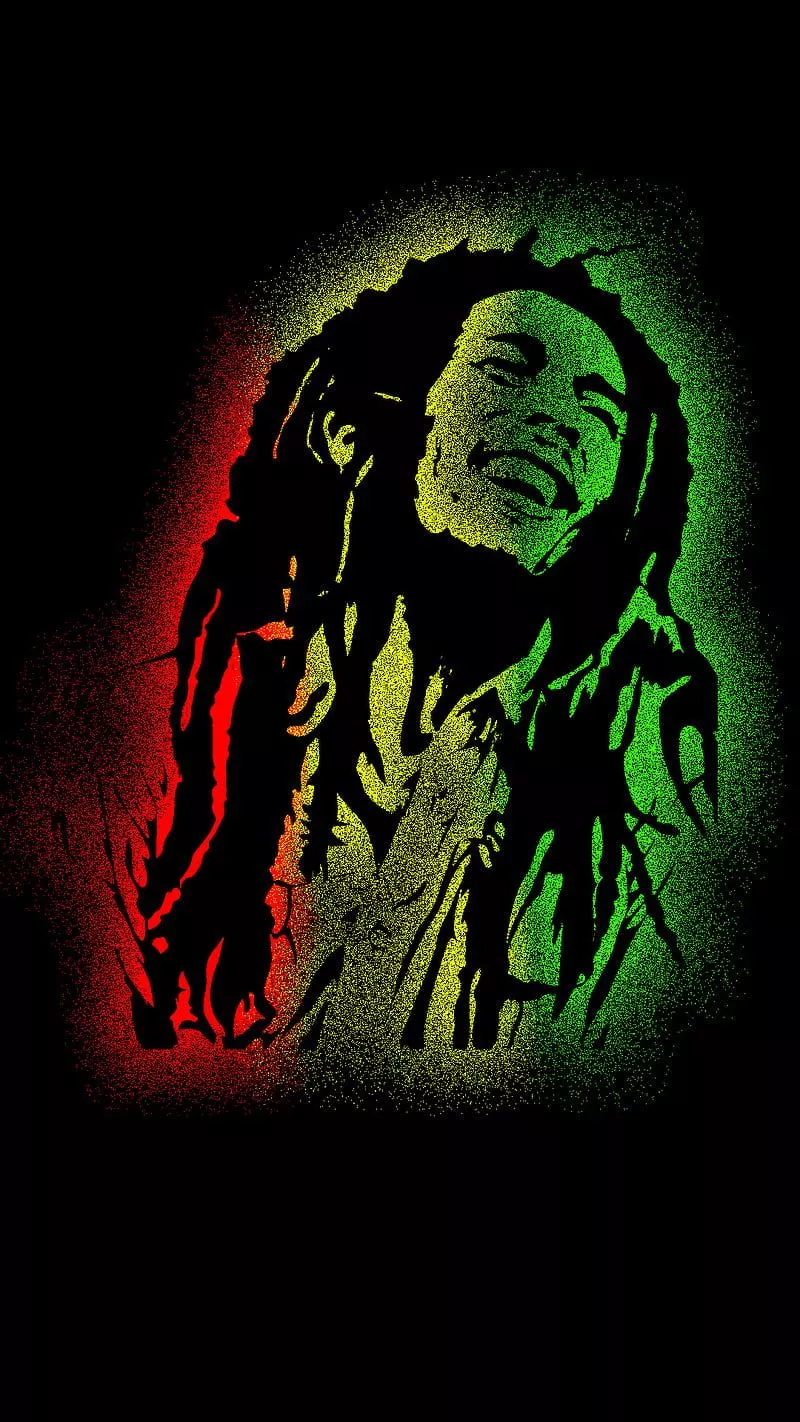 Bob Marley, aerosol, amarillo iphone