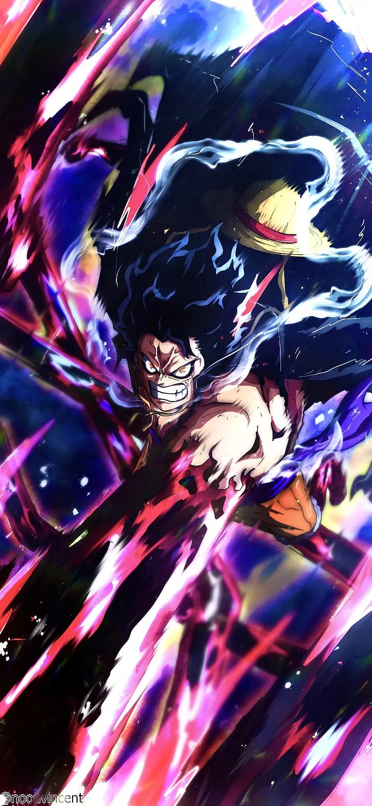 One Piece, Monkey D. Luffy, gear 4th