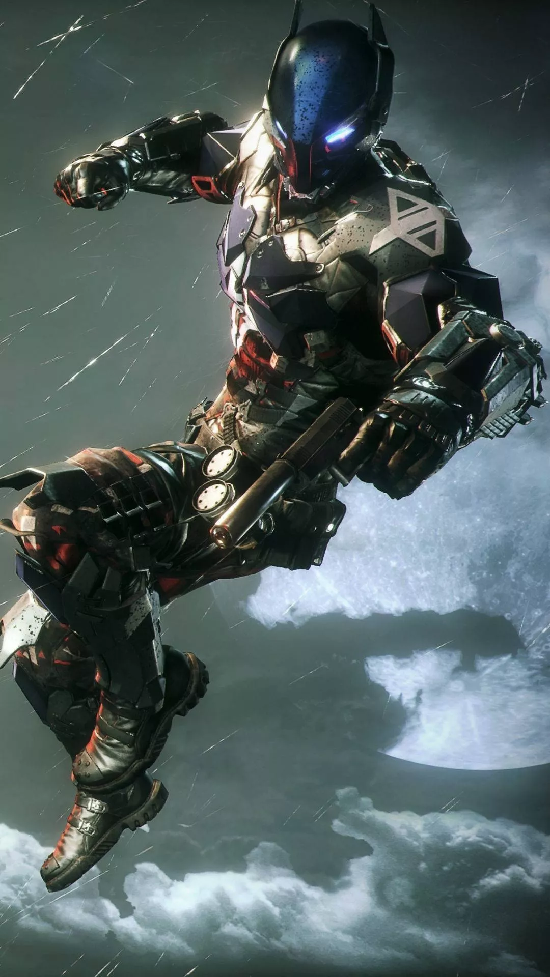 Rain Pouring On Batman Arkham Knight