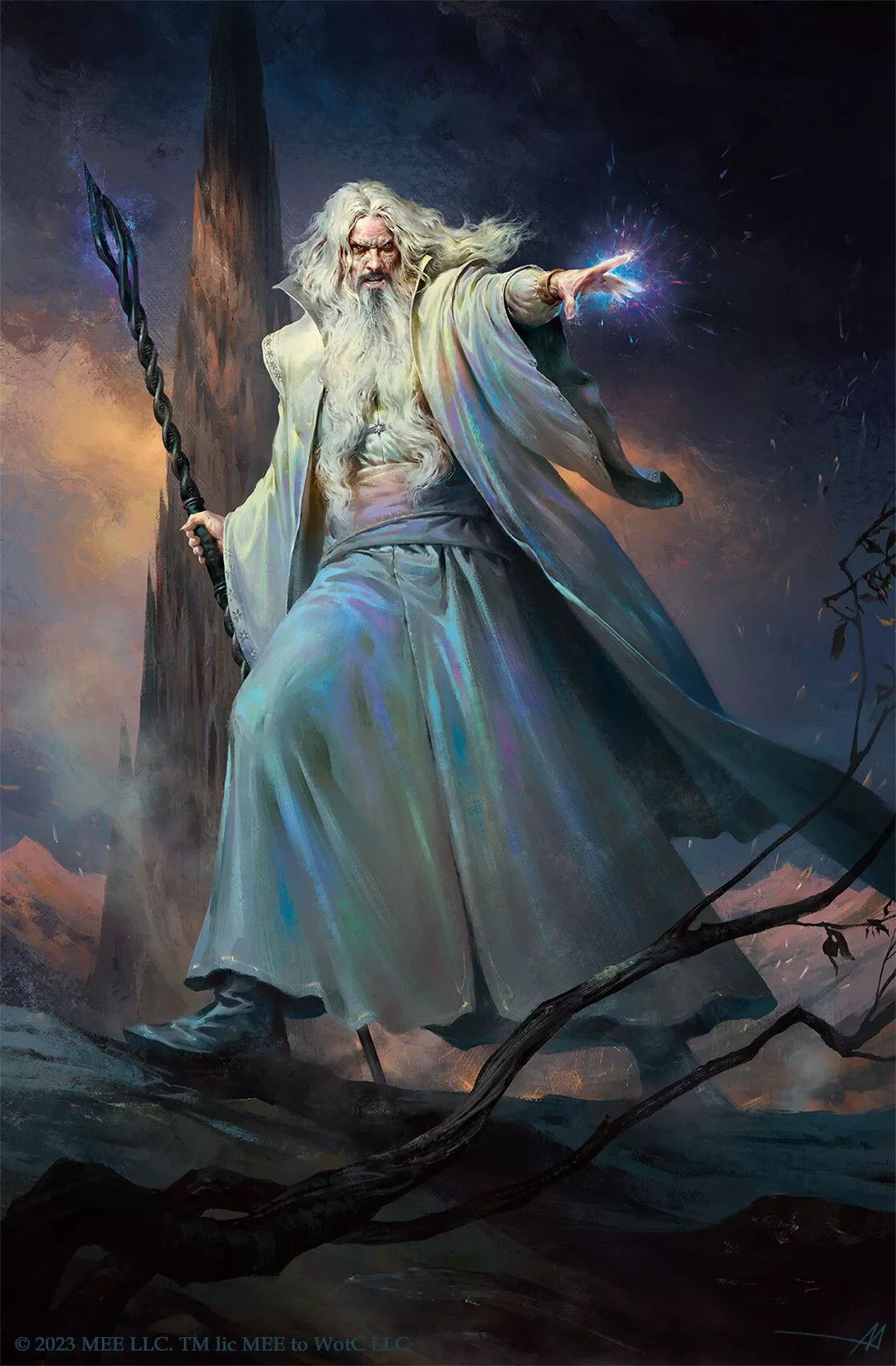 MTG. Saruman of Many Colors