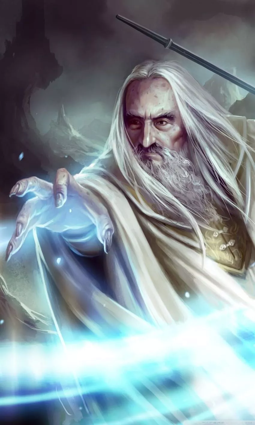 Saruman HD phone wallpaper