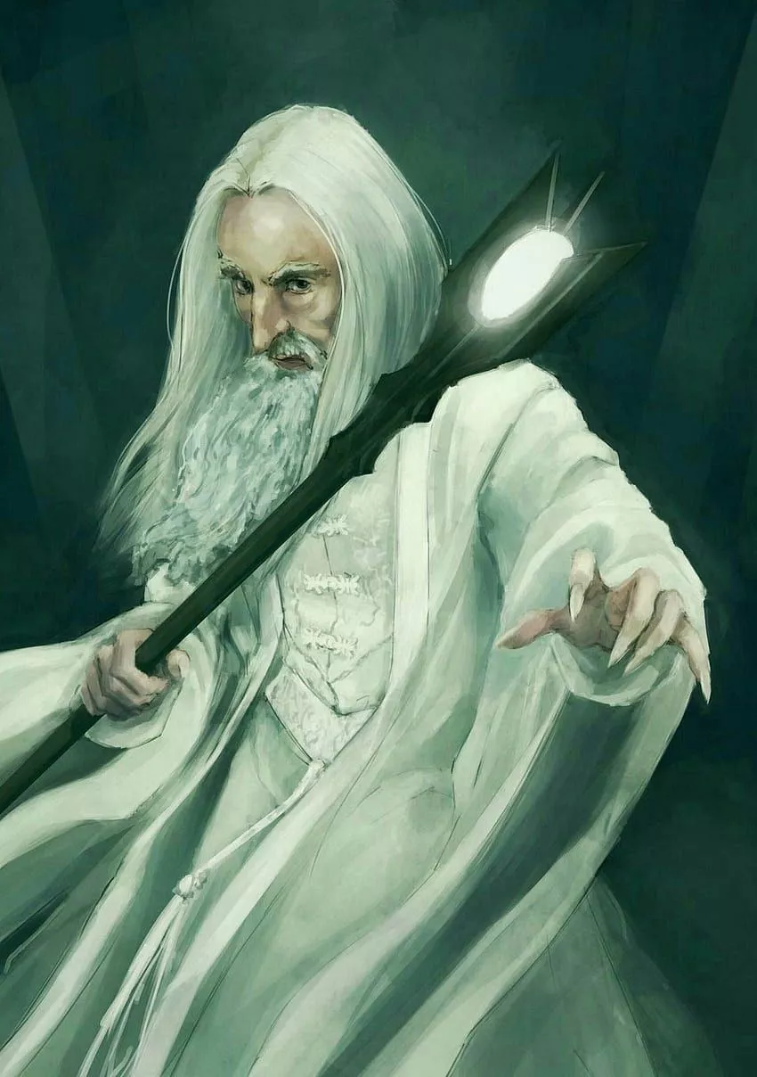 Saruman. Lord of the rings. Tolkien