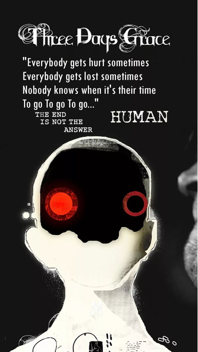 Three Days Grace, human, HD phone