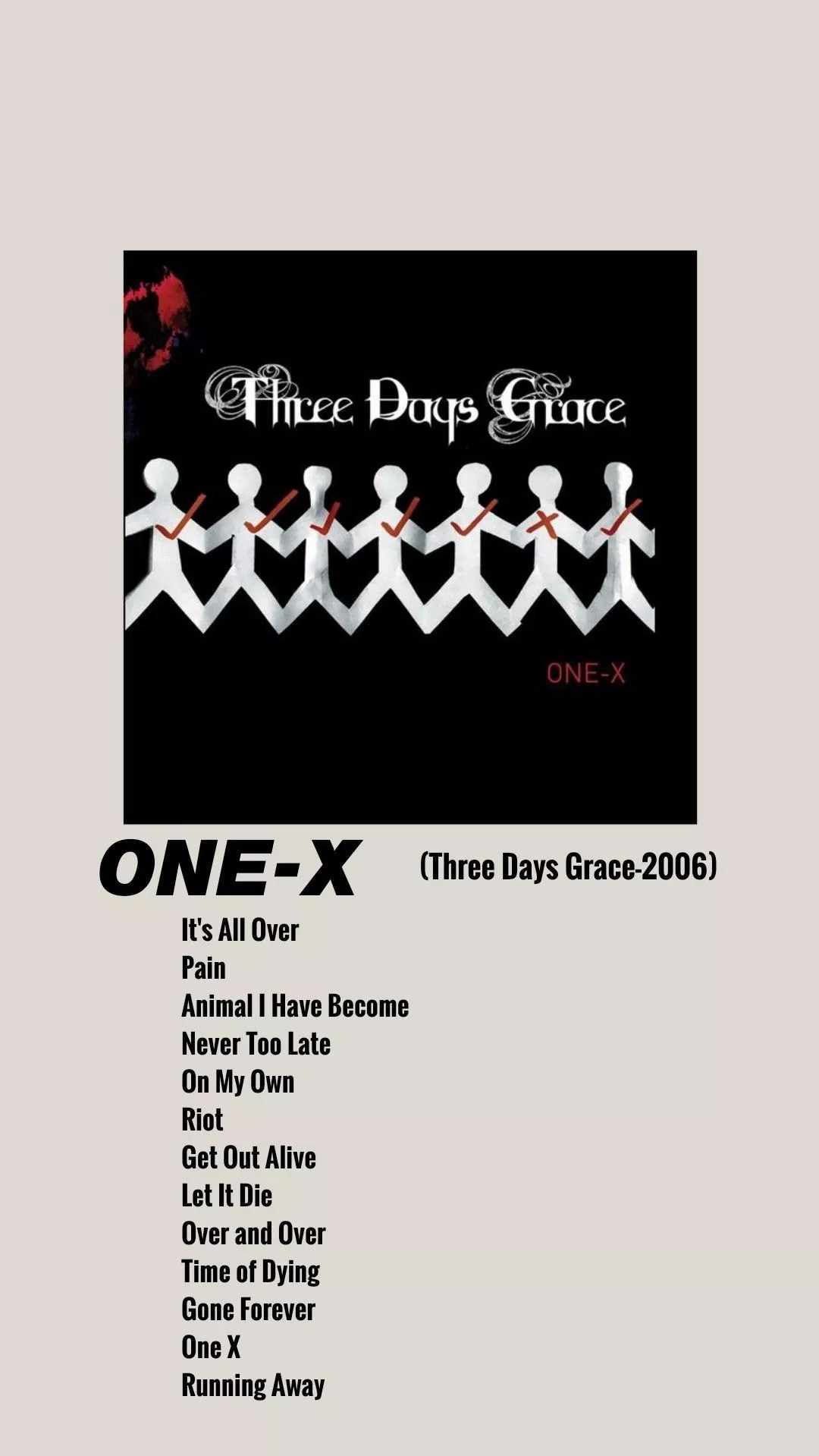 Three Days Grace