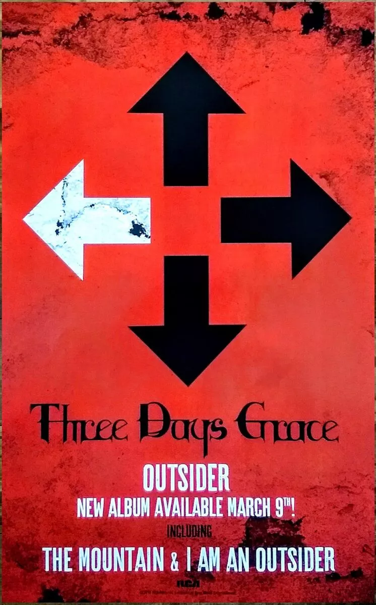 GRACE Outsider Ltd Ed RARE Tour Poster