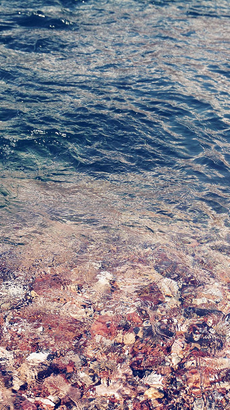 Water Ripples Sea Clear Nature Pattern