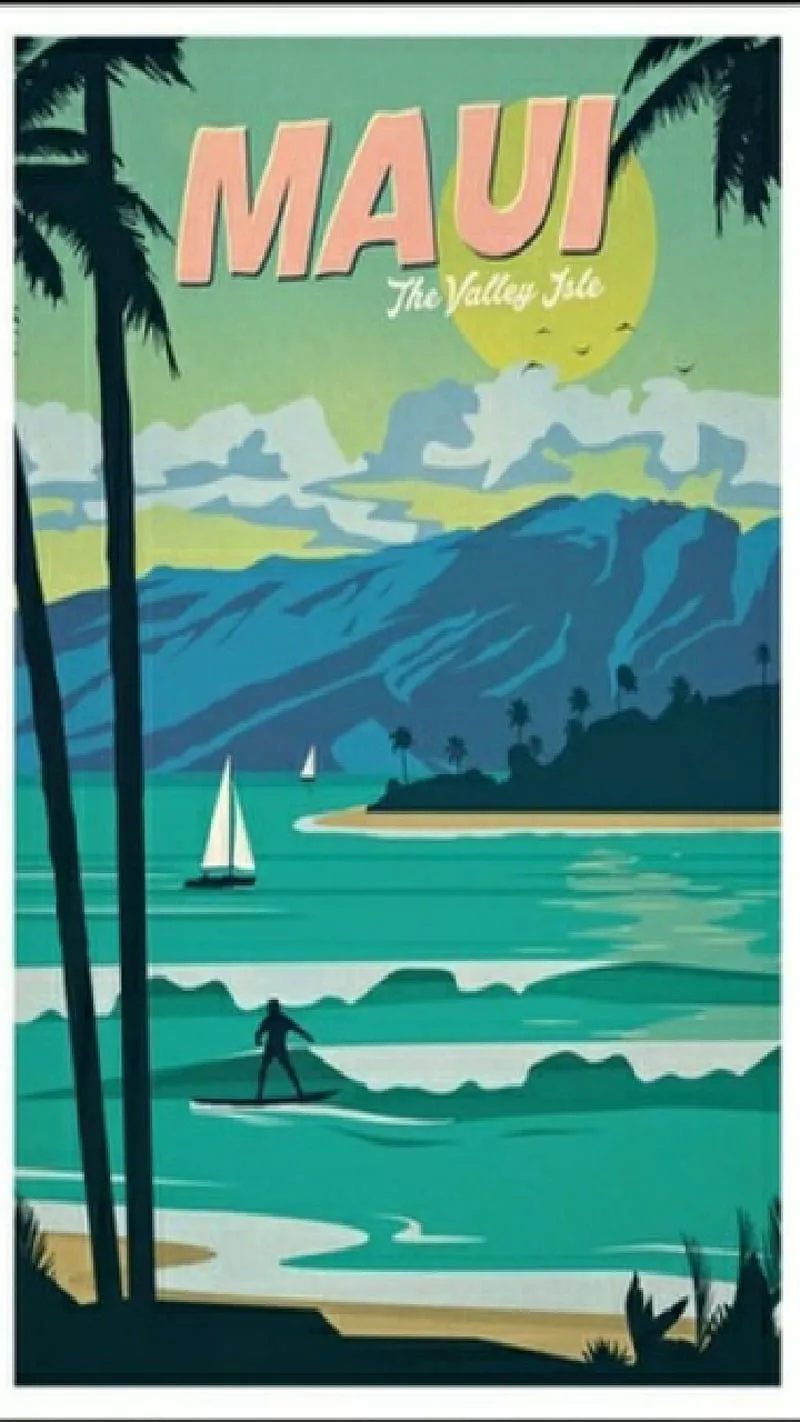 Vintage Maui, brochure, destination