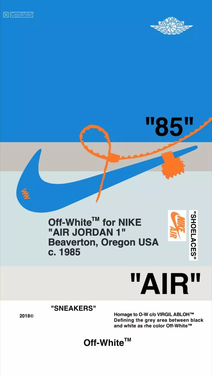 Off White Nike Logo Wallpaper