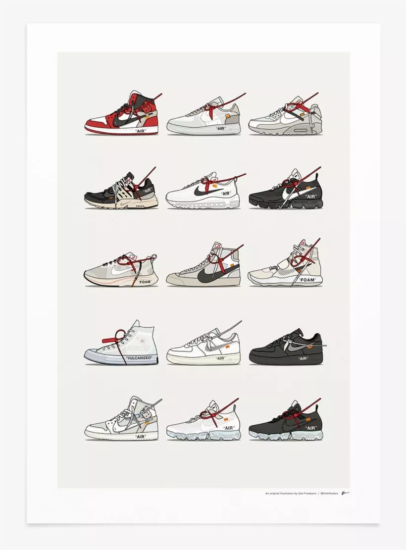Off White Collection Poster Kickposters