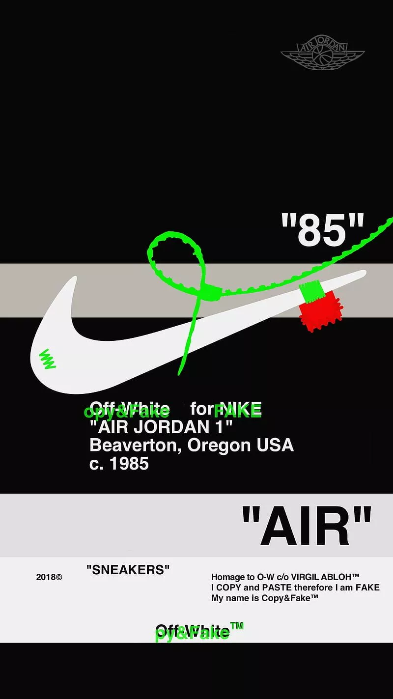 nike x off white, HD phone wallpaper