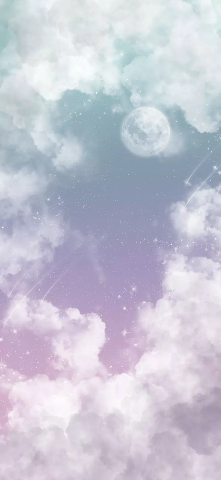 Dreamy Pastel Skies Wallpaper
