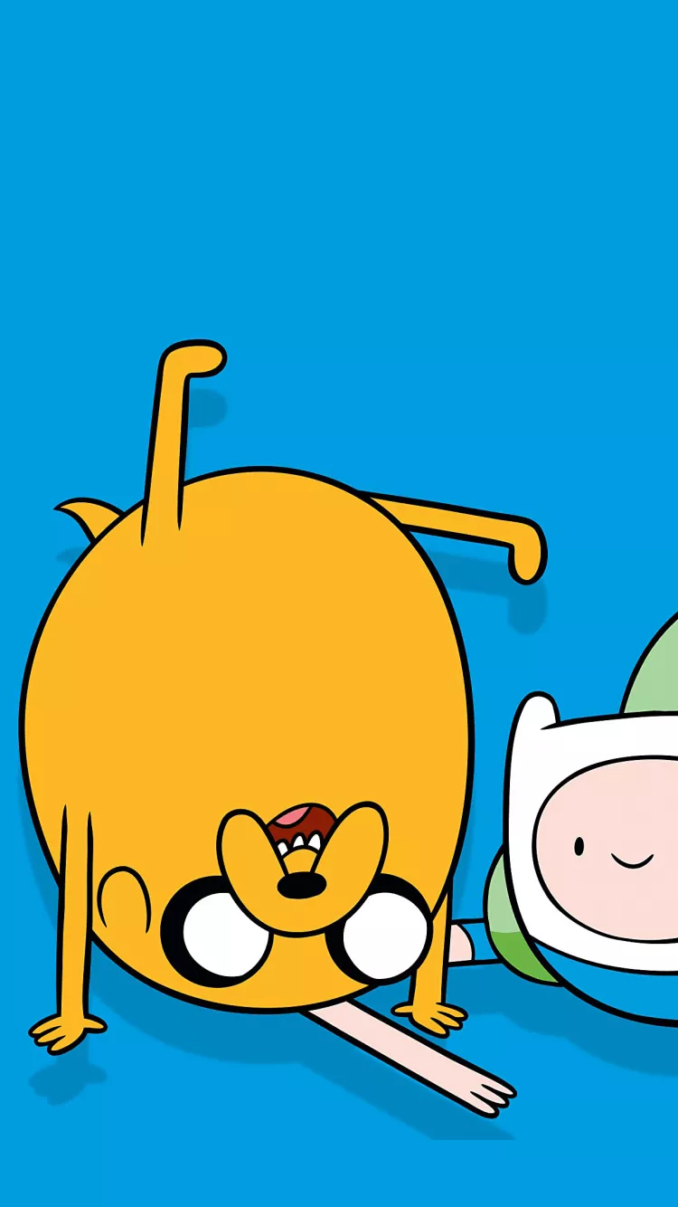 Jake in Adventure Time 4K Wallpaper