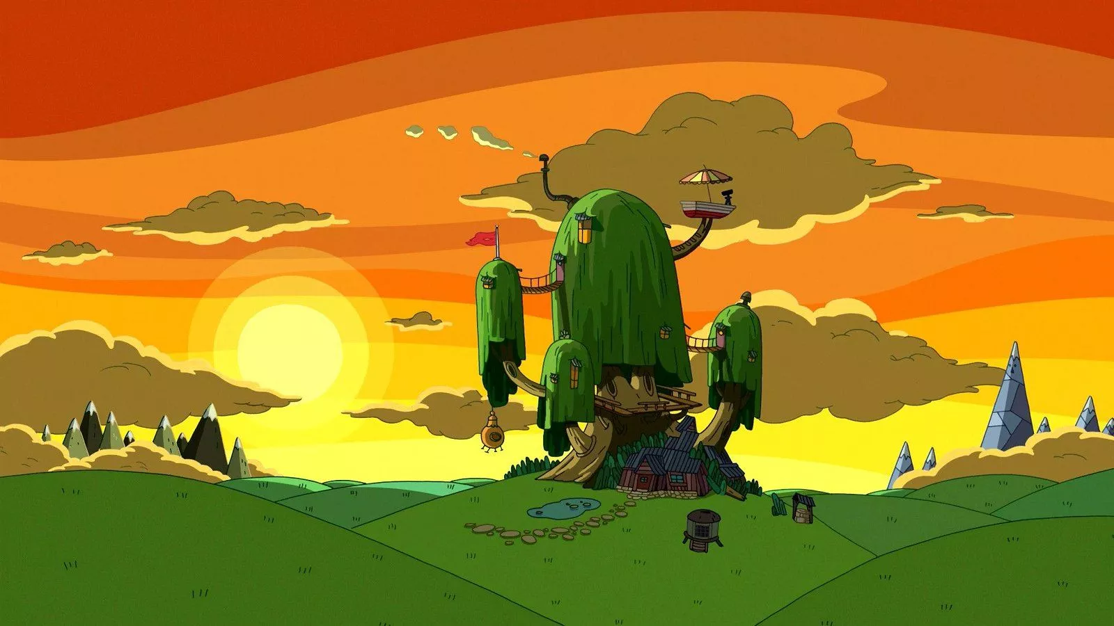 Adventure Time Finn House Beautiful