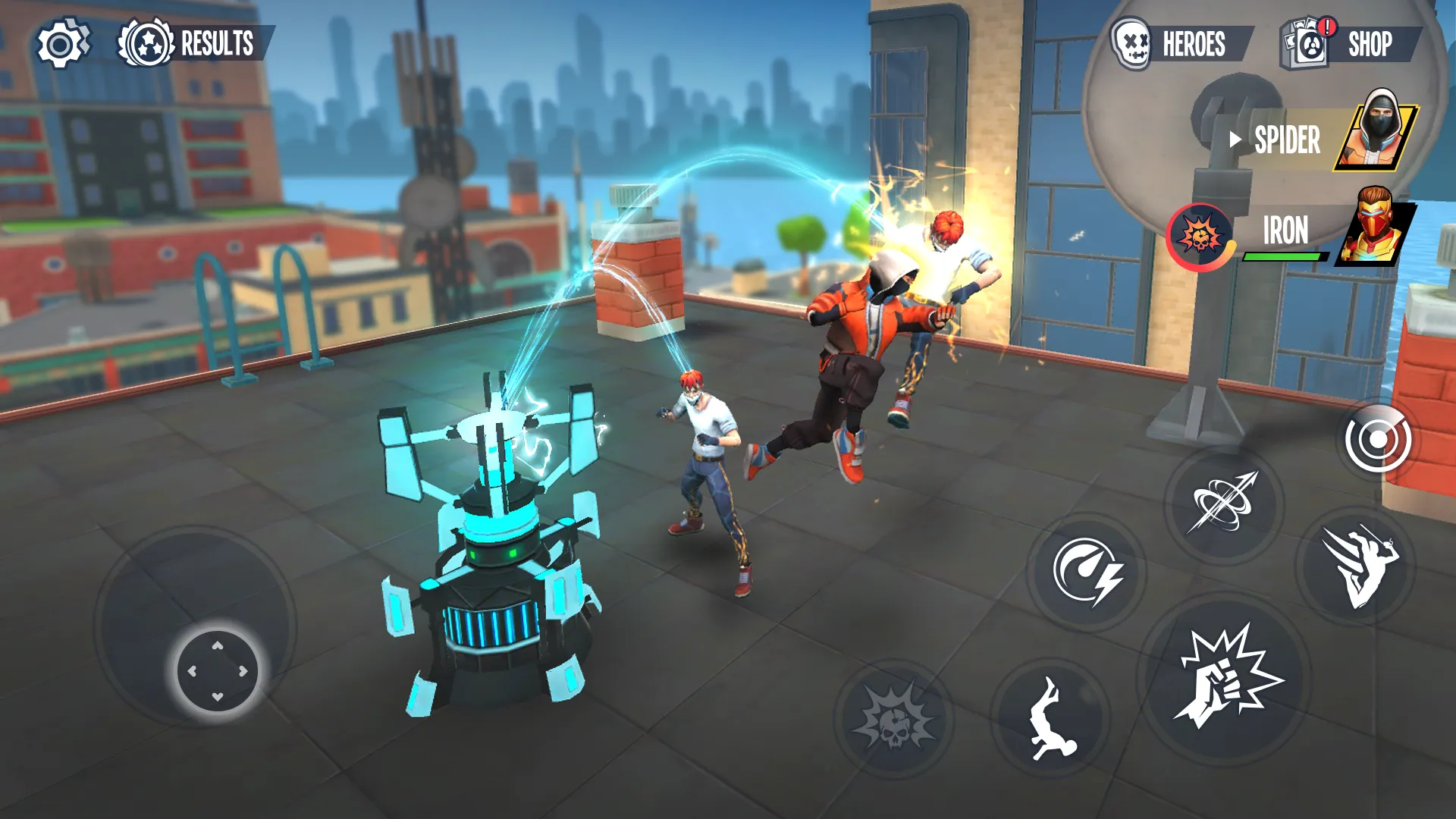 Spider Fighter 3: Action Game. Indus