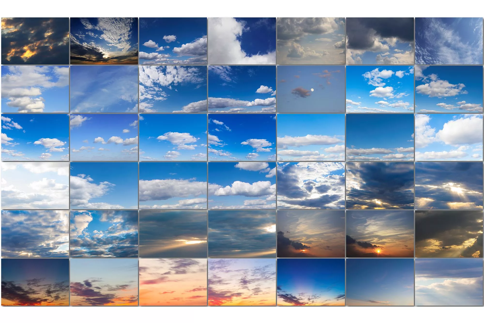 Sky Overlays, Summer Background
