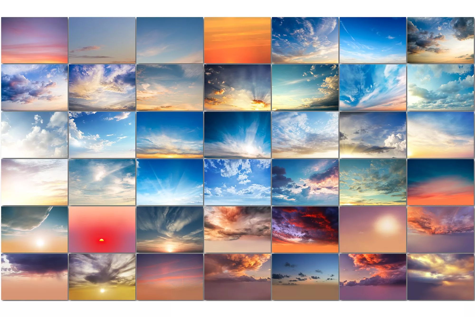 Sky Overlays, Summer Background