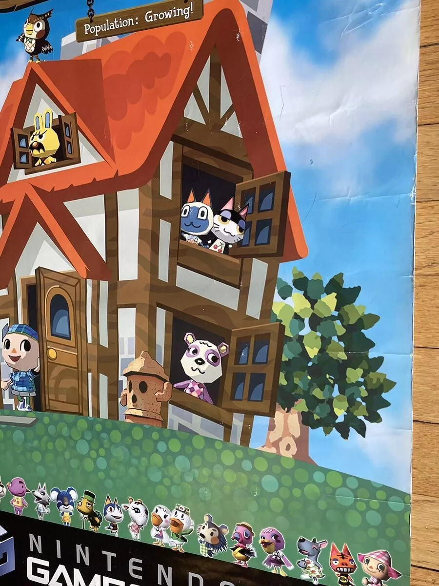 LARGE Animal Crossing Nintendo Gamecube