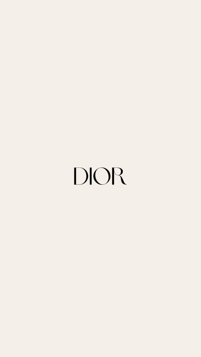 Dior iPhone wallpaper, simple phone