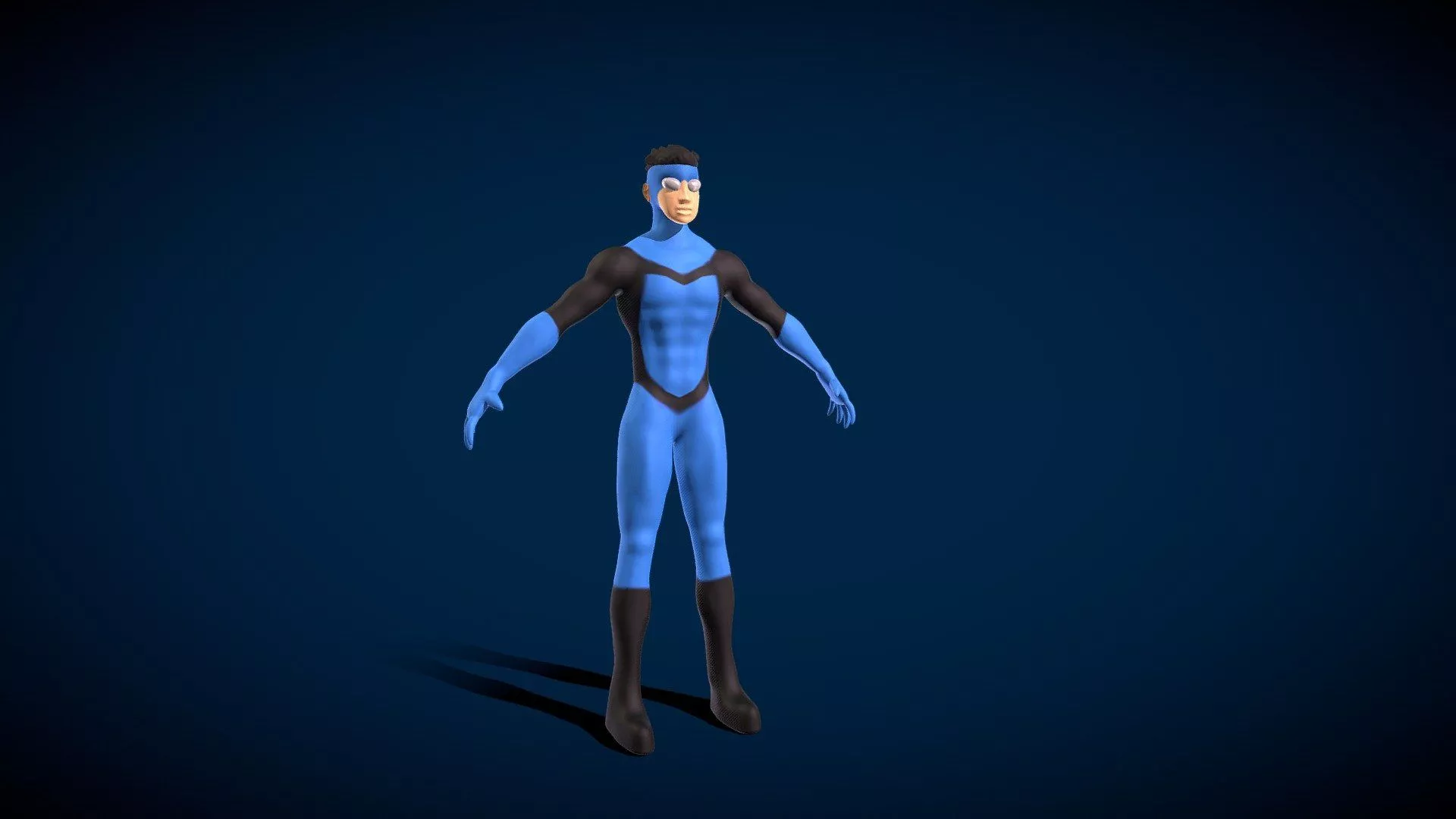 Invincible Grayson Blue Suit