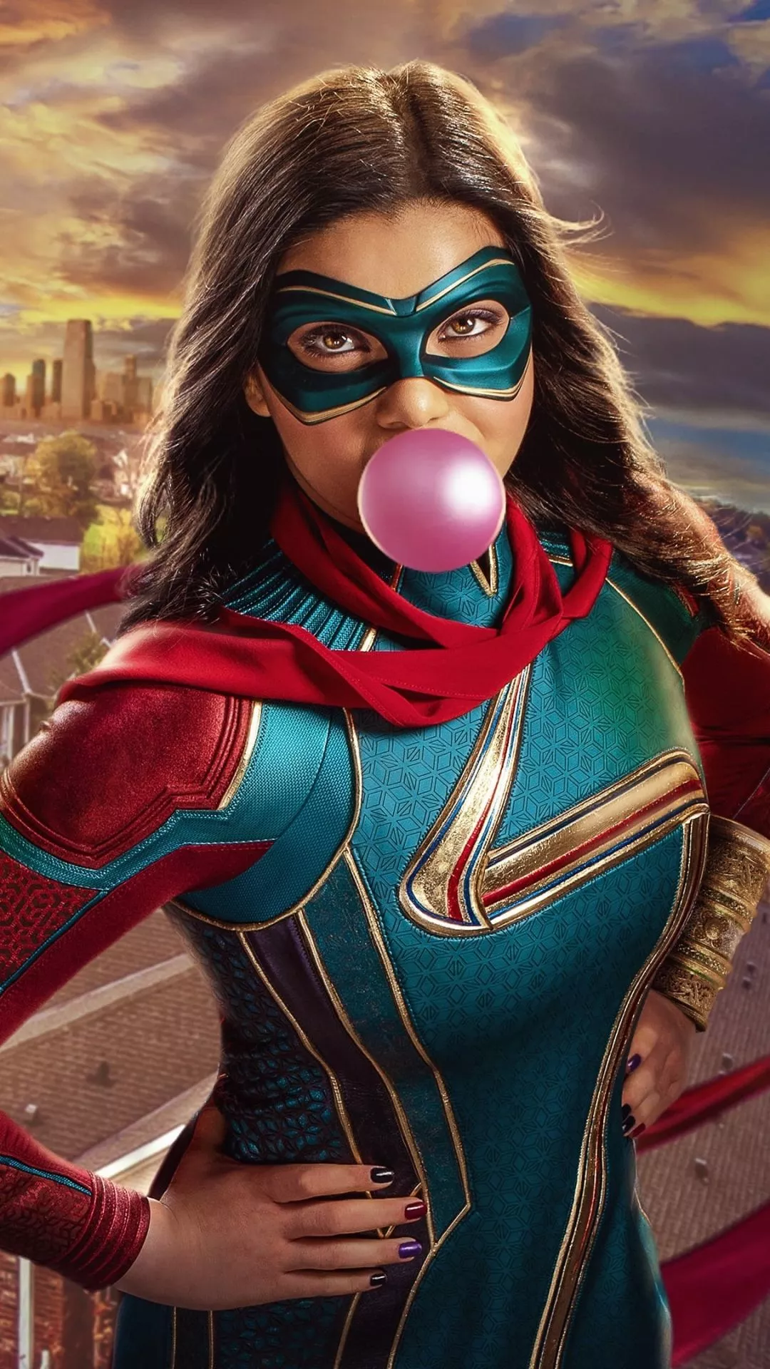 Ms. Marvel Phone Wallpaper