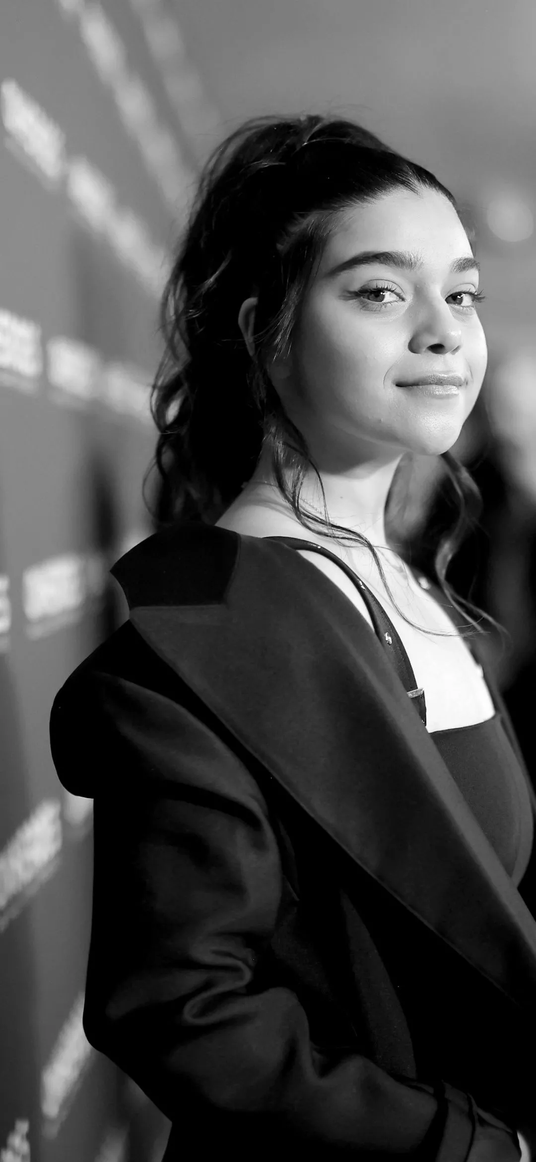 Iman Vellani Wallpaper 4K, Monochrome